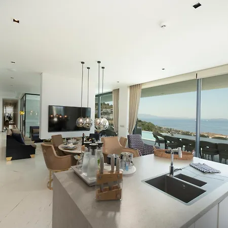 Villara Ultra Luxury Private Villa In Bodrum Daily Housekeeping Private Cook Chauffeur Service Вилла